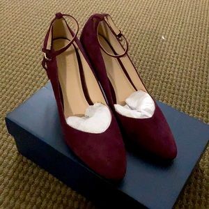 Cole Haan Burgundy Heels